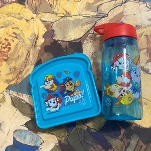 Paw Patrol Sandwich Box and Water Bottle